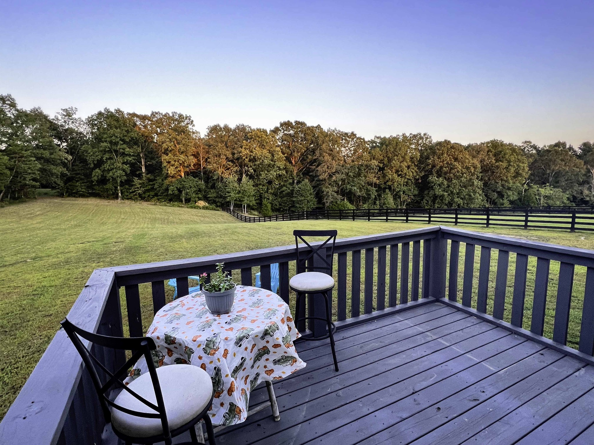 1239 Oak Grove Road Dickson, TN 37055 - Photo 21 of 54 a view of a two chairs in the roof deck