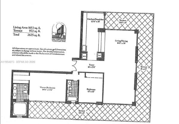 $9,900 | 1000 Venetian Way, Unit 1501, Miami, FL 33139
