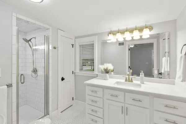 a view of living room with furniture