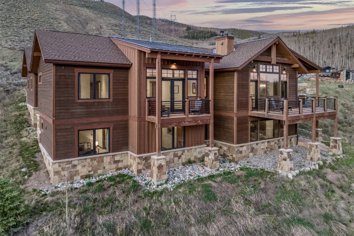 391 Angler Mountain Ranch Road Silverthorne, CO 80498 - Photo 45 of 50 a house view with a garden space