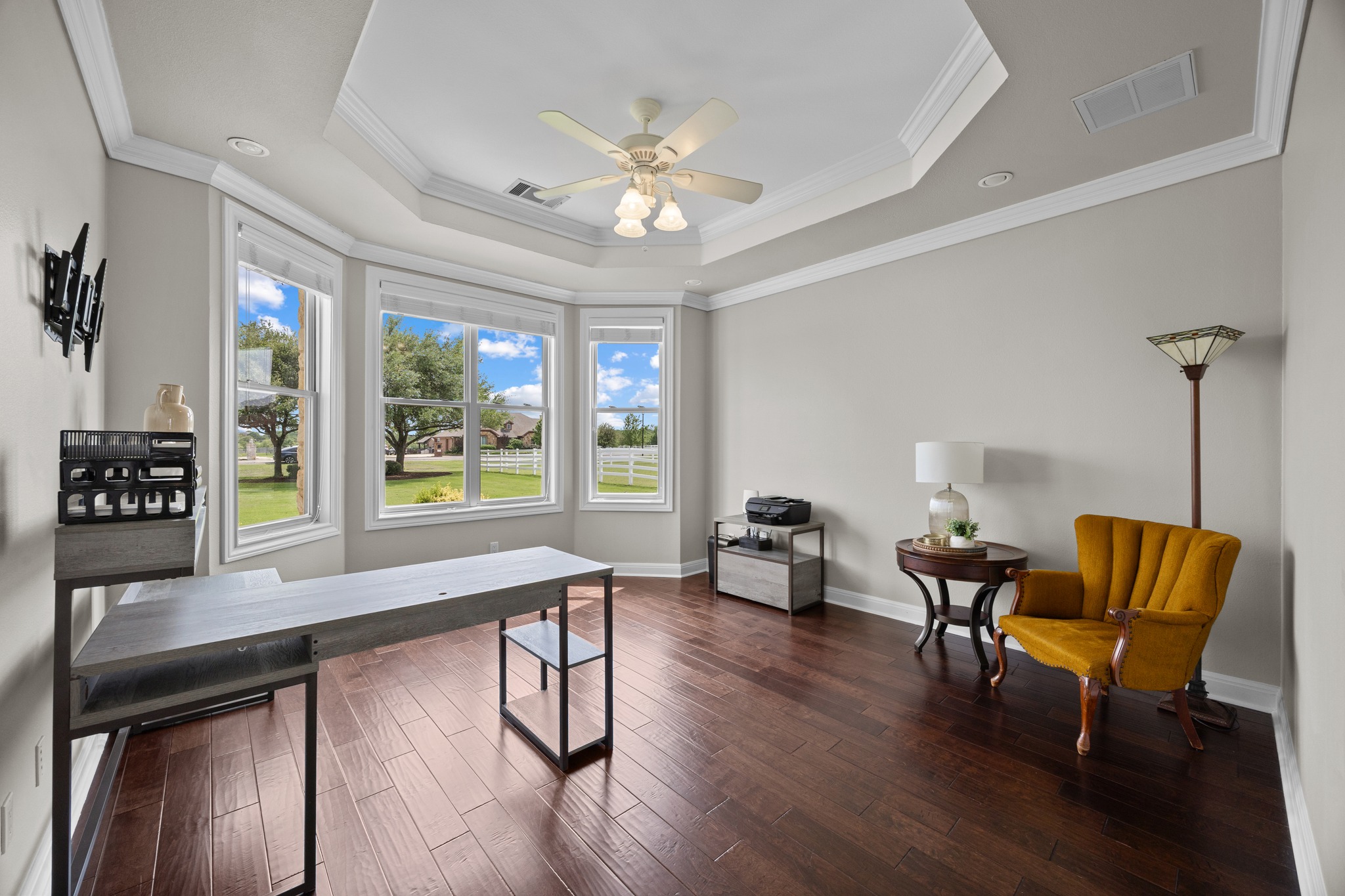 341 Courtnee's Way Georgetown, TX 78626 - Photo 16 of 40 This spacious office has French doors and a huge walk in closet.