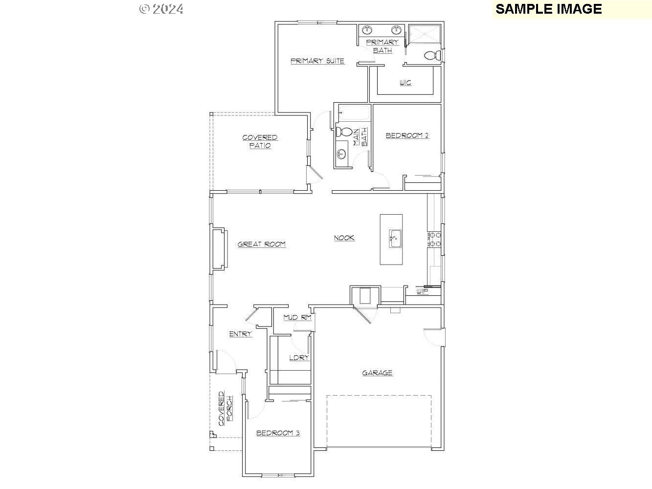 3849 South 44th Lane Ridgefield, WA 98642 - Photo 3 of 9 a picture of a floor plan