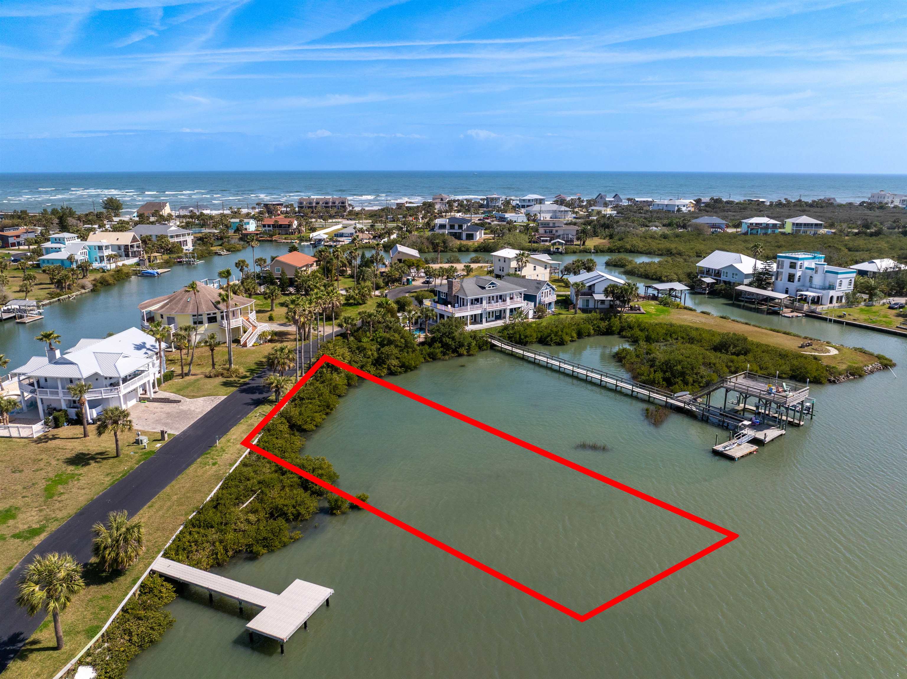 an aerial view of a tennis court