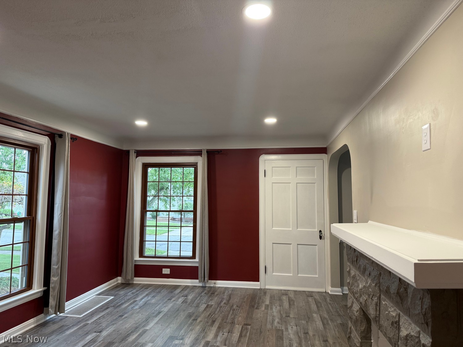 6145 Stanbury Road Parma, OH 44129 - Photo 2 of 23 Living room with decorative fireplace