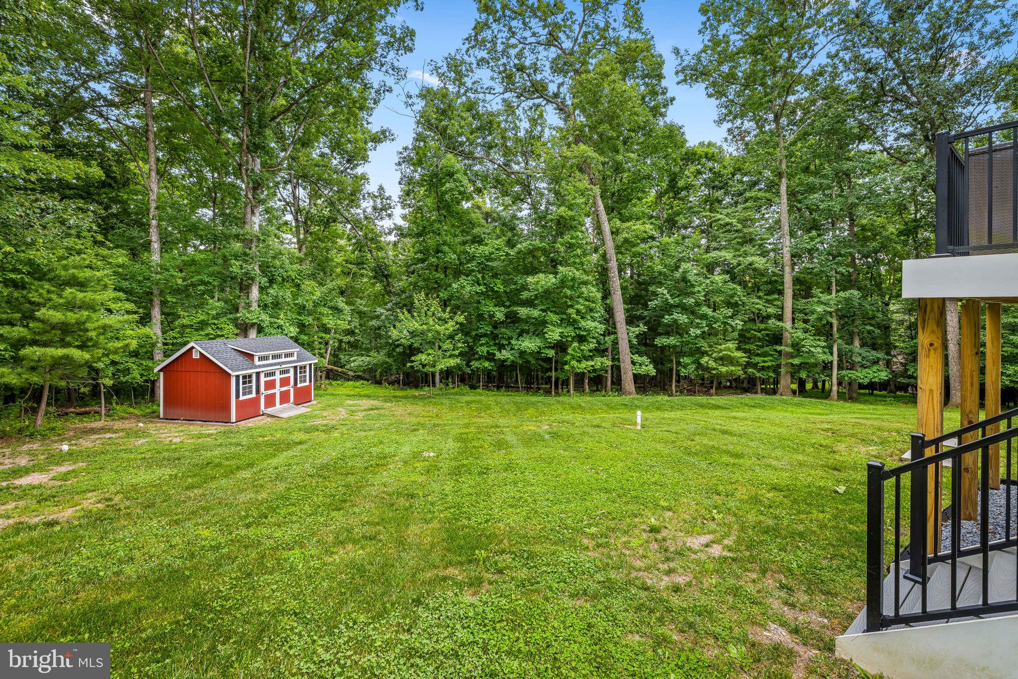 14536 Black Ankle Road Mount Airy, MD 21771 - Photo 12 of 41 Serene backyard with lush greenery.