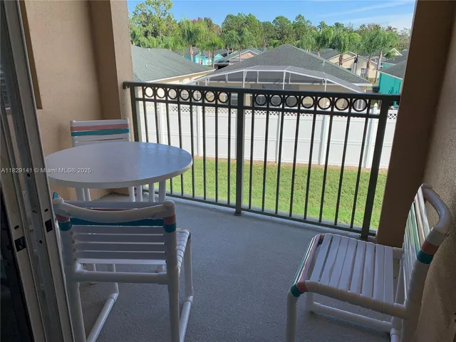 a view of a chairs in balcony