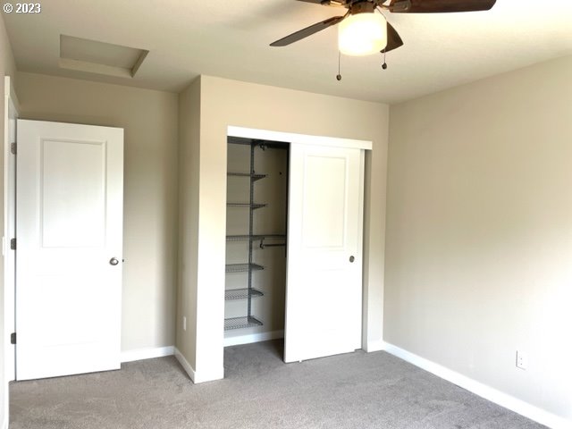 8518 North 1st Street Ridgefield, WA 98642 - Photo 28 of 41 an empty room with a empty space and a ceiling fan