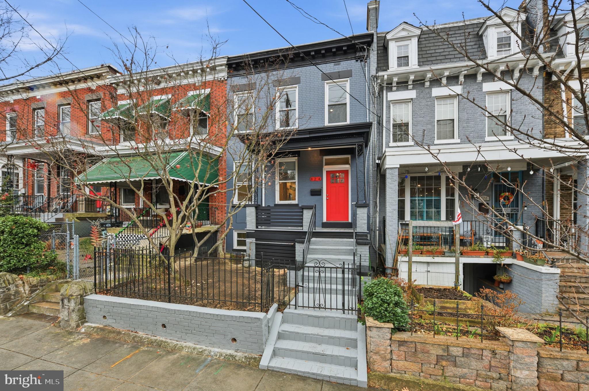 824 Allison Street Northwest Washington, DC 20011 - Photo 12 of 26 a view of building with door