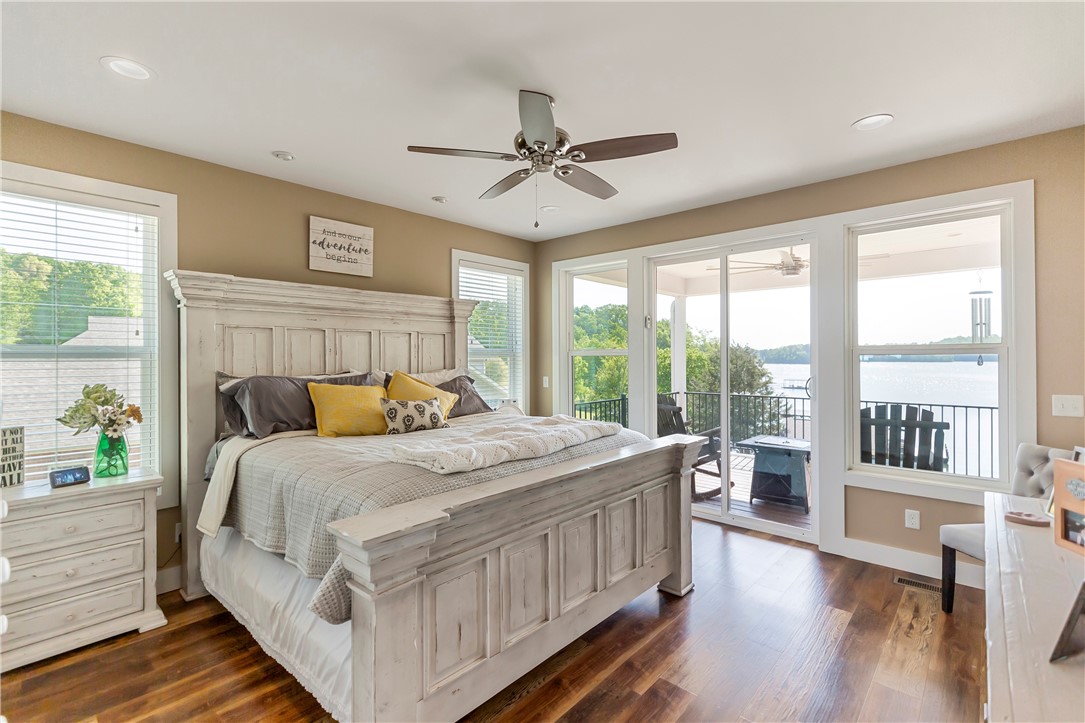 827 Durham Brown Road Seneca, SC 29678 - Photo 18 of 48 Master bedroom, did you notice the view?
