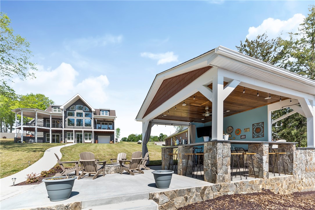 827 Durham Brown Road Seneca, SC 29678 - Photo 2 of 48 Outdoor living space, nice level walk from lake to