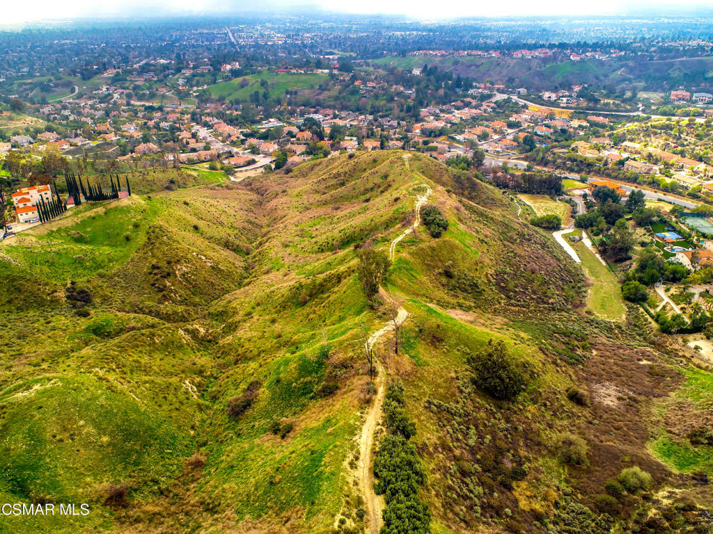 17900 Bull Canyon Road Granada Hills, CA 91344 - Photo 12 of 34 an aerial view of residential houses with city view
