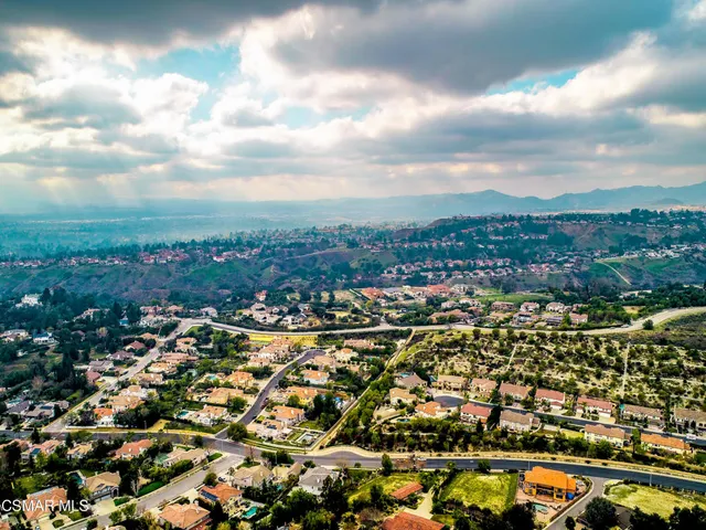 view of city and mountain