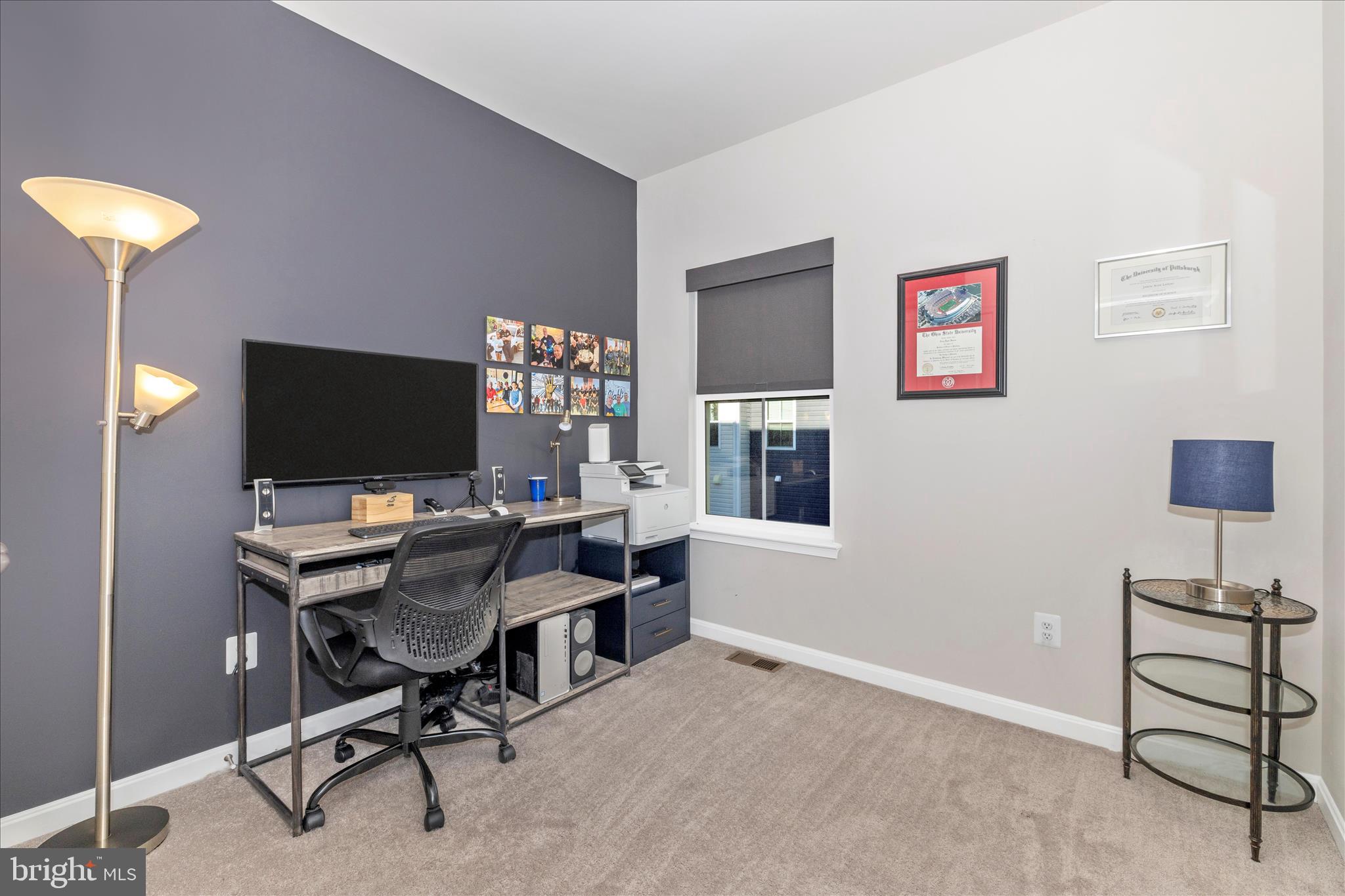 2502 Rucker Lane Frederick, MD 21701 - Photo 39 of 60 a view of a workspace with furniture and a window