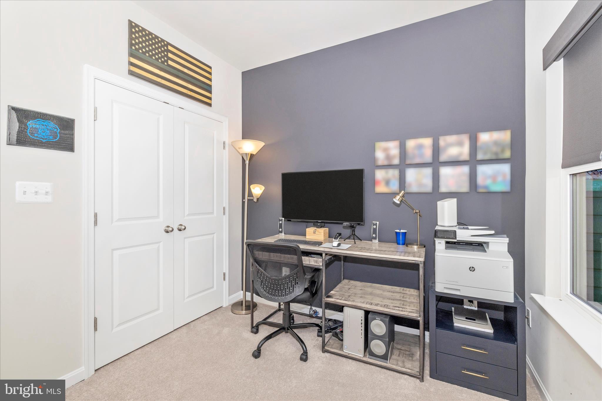 2502 Rucker Lane Frederick, MD 21701 - Photo 40 of 60 a view of a workspace with furniture and a window
