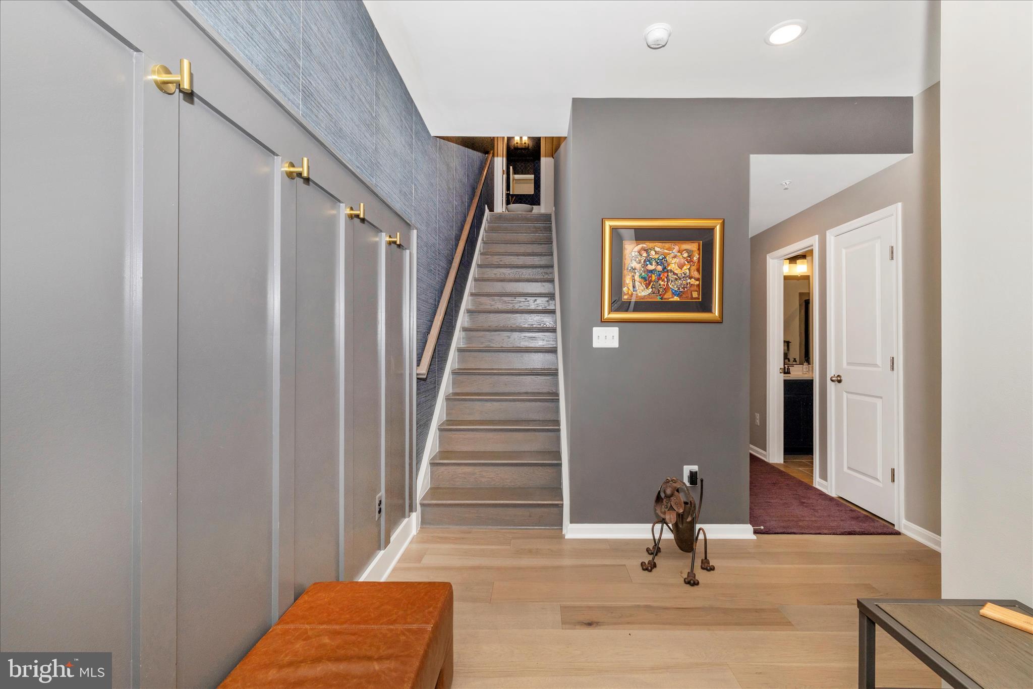 2502 Rucker Lane Frederick, MD 21701 - Photo 4 of 60 a view of entryway and hall with wooden floor