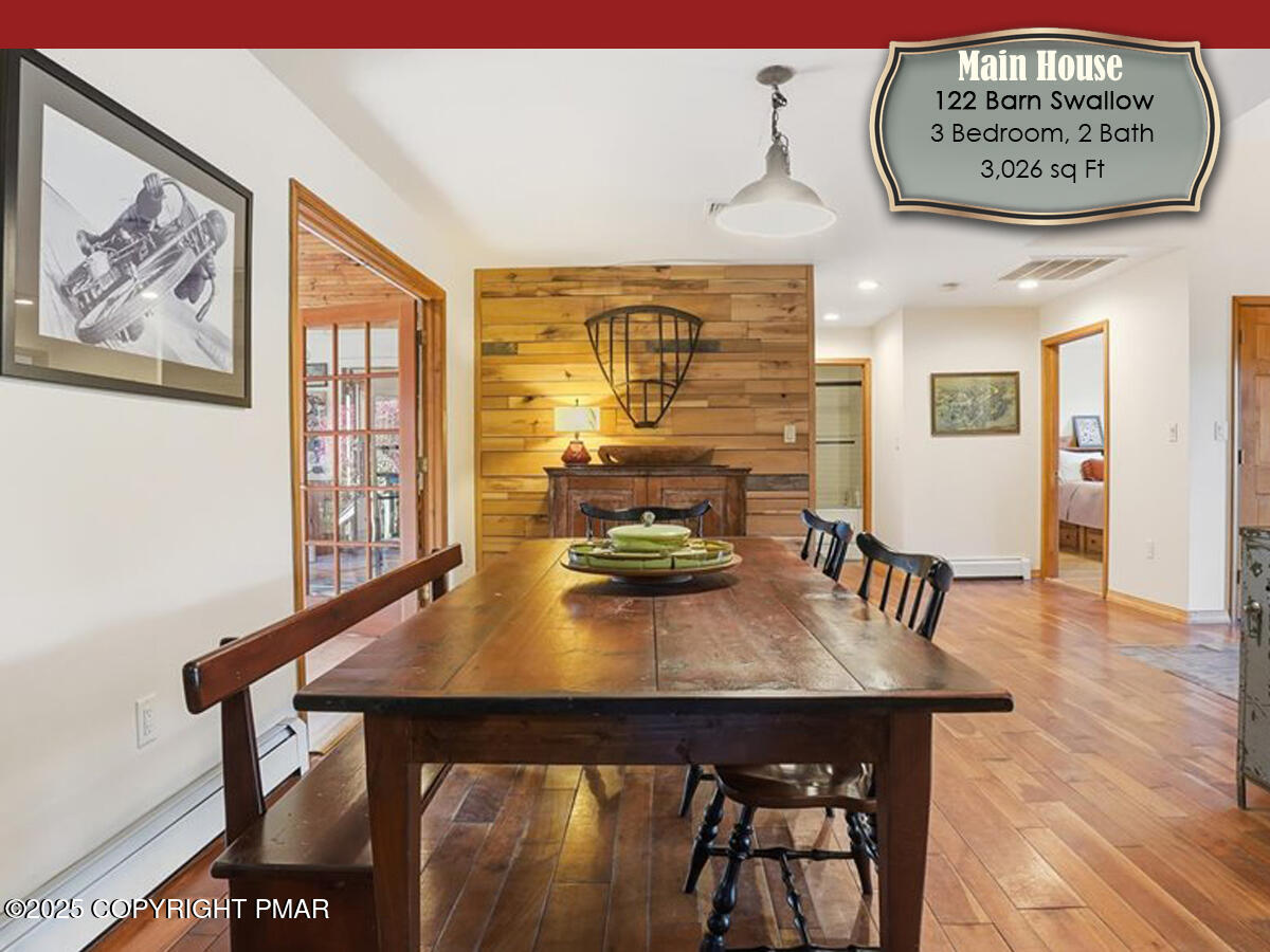 130 Barn Swallow Lane Cresco, PA 18326 - Photo 11 of 75 a view of a dining room with furniture
