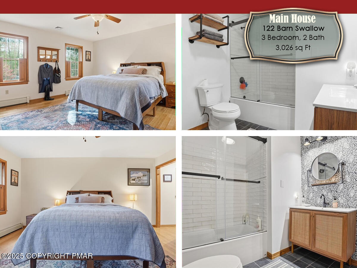 130 Barn Swallow Lane Cresco, PA 18326 - Photo 18 of 75 a bedroom with bed and window