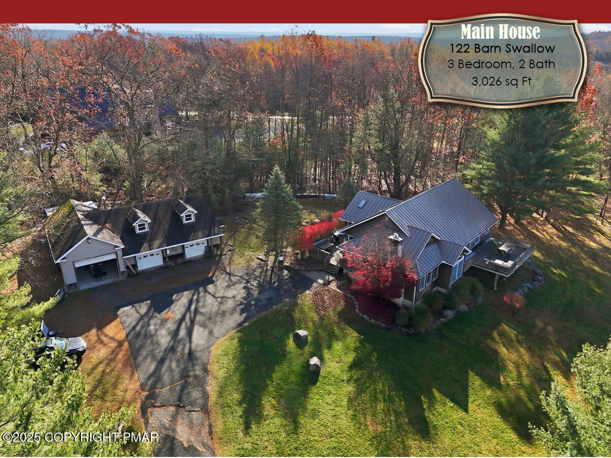 130 Barn Swallow Lane Cresco, PA 18326 - Photo 27 of 75 a view of a lake in middle of the town