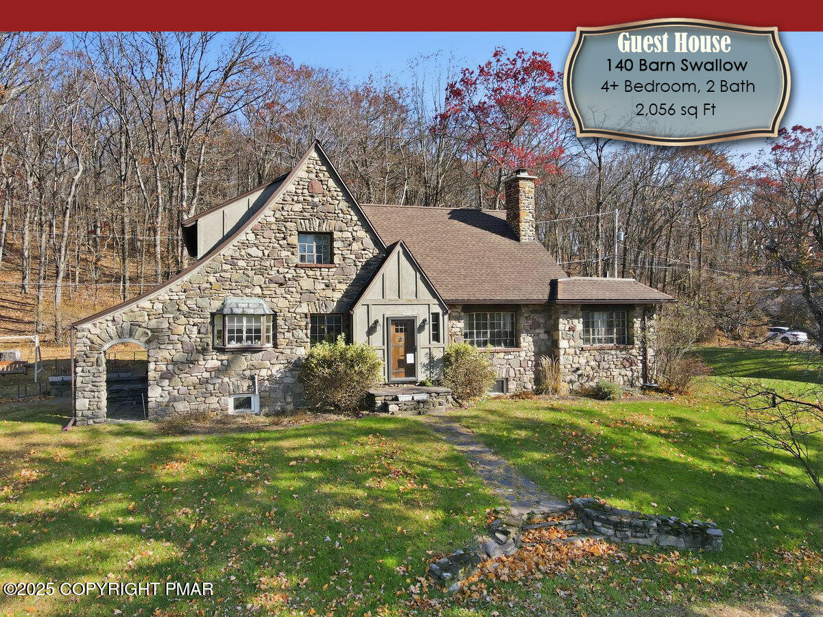 130 Barn Swallow Lane Cresco, PA 18326 - Photo 29 of 75 a view of a house with a big yard and large tree