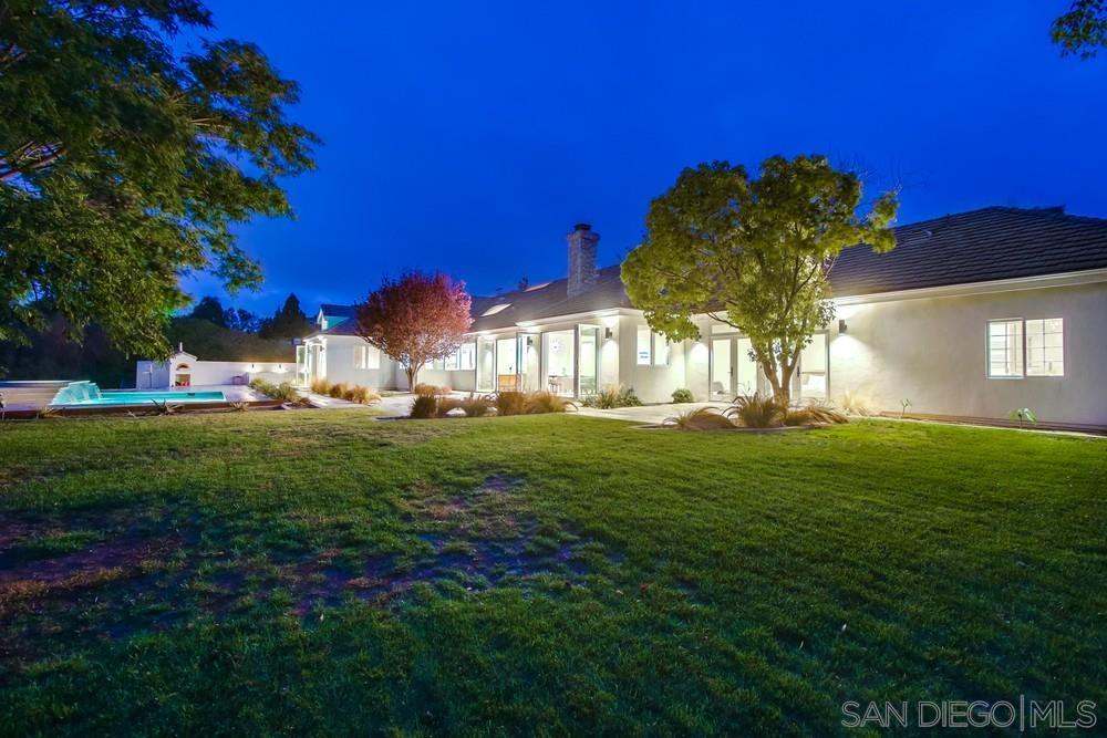 4124 Stonebridge Lane Rancho Santa Fe, CA 92091 - Photo 29 of 38 a view of yard with tree s