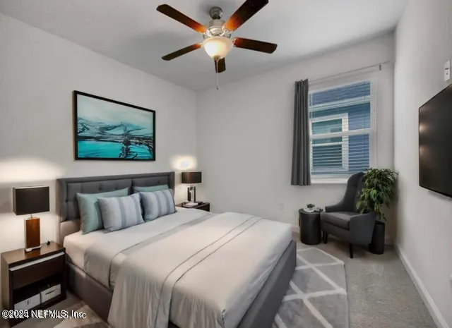 a view of a walk in closet