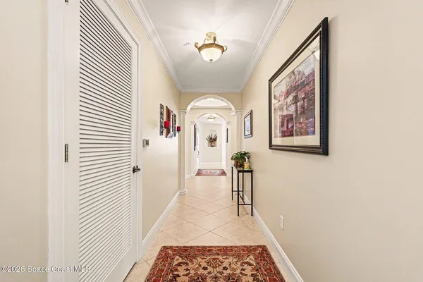 a view of a terrace with wooden floor and stairs
