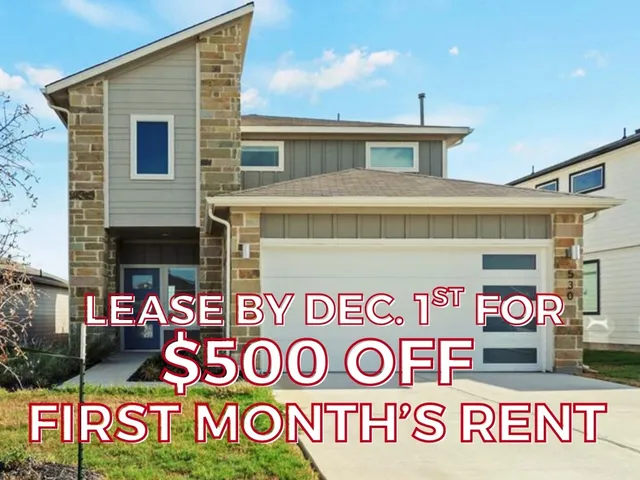 a view of and sign board