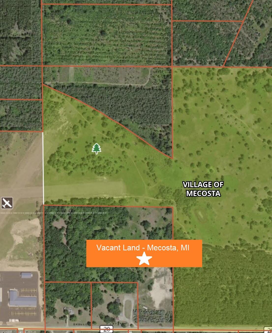 8636 11 Mile Road Mecosta, MI 49332 - Photo 28 of 28 V1 Mecosta Lot Lines