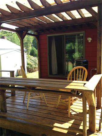 35 Dale Road Holbrook, MA 02343 - Photo 23 of 27 a view of a swimming pool with outdoor seating