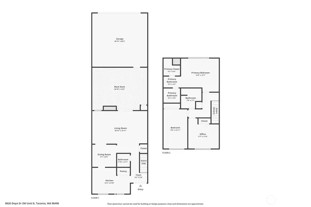 $399,000 | 8626 Onyx Drive Southwest, Unit C, Lakewood, WA 98498