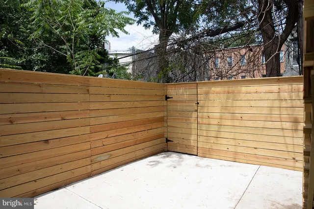 a view of outdoor space with seating area