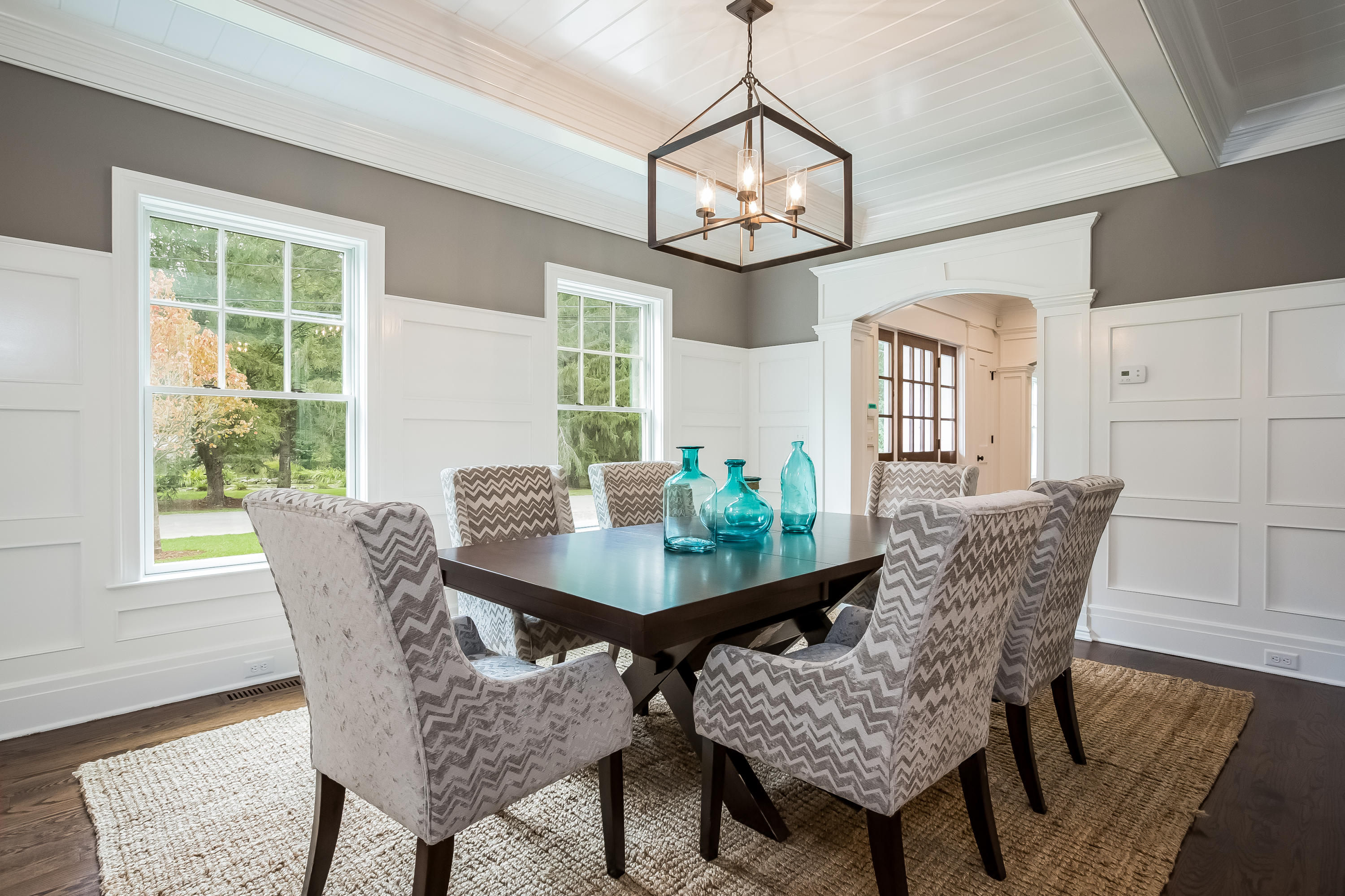 35 Old Parish Road Darien, CT 06820 - Photo 9 of 74 a view of a dining room with furniture window and wooden floor