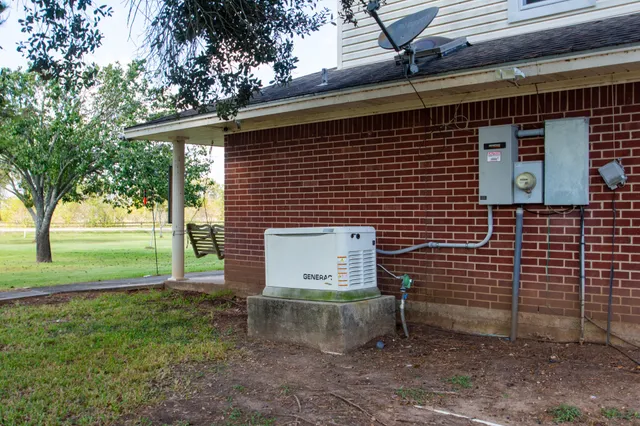 a view of a backyard with a garden
