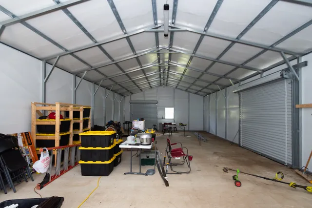 a view of storage and utility room