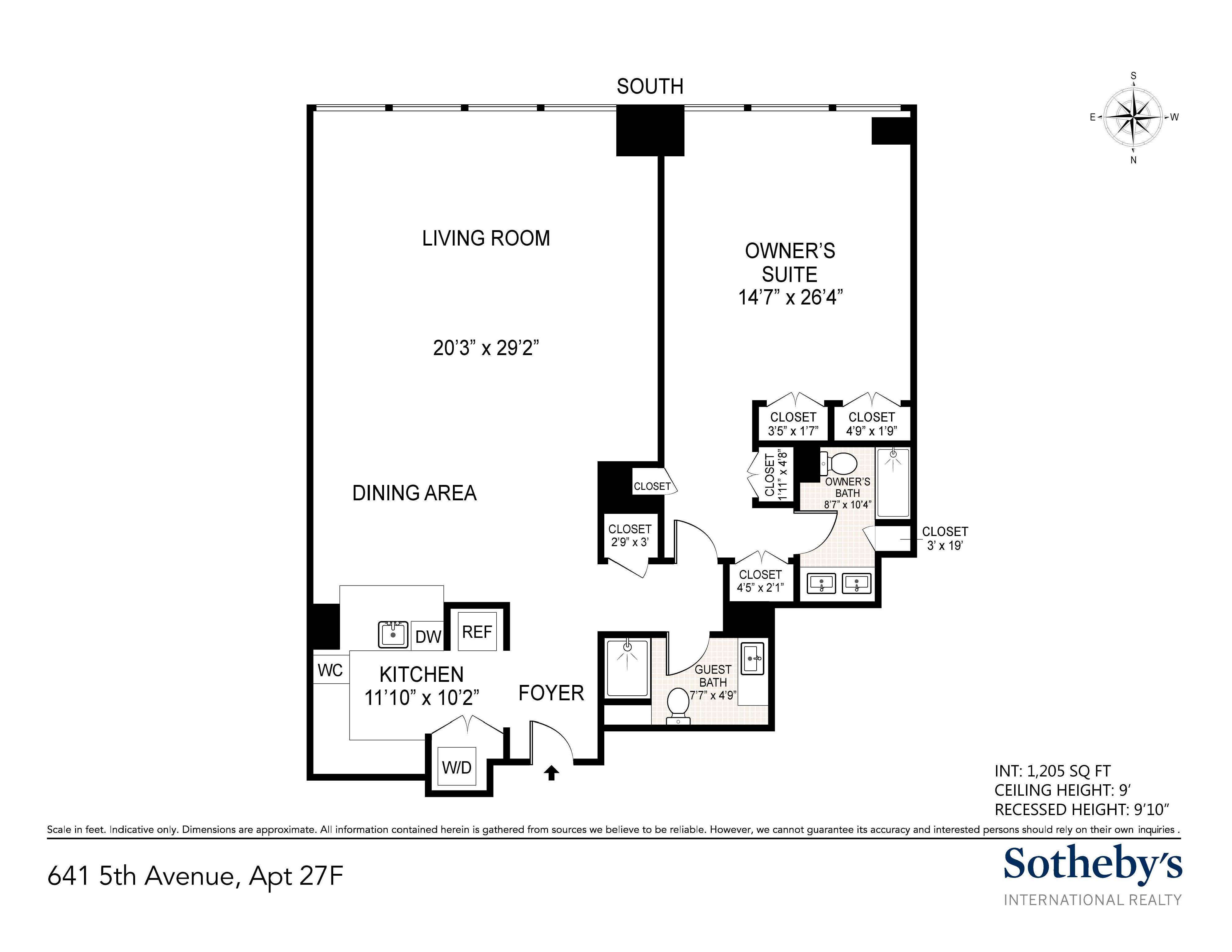 641 5th Avenue, Unit 27F Manhattan, NY 10022 - Photo 7 of 7