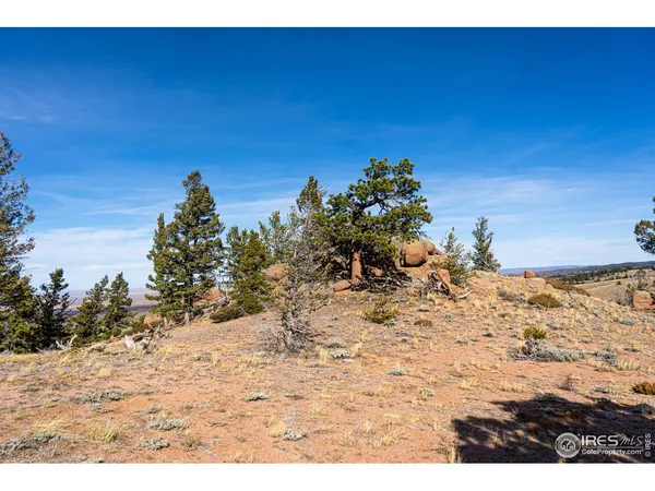 a view of an outdoor space and mountain view