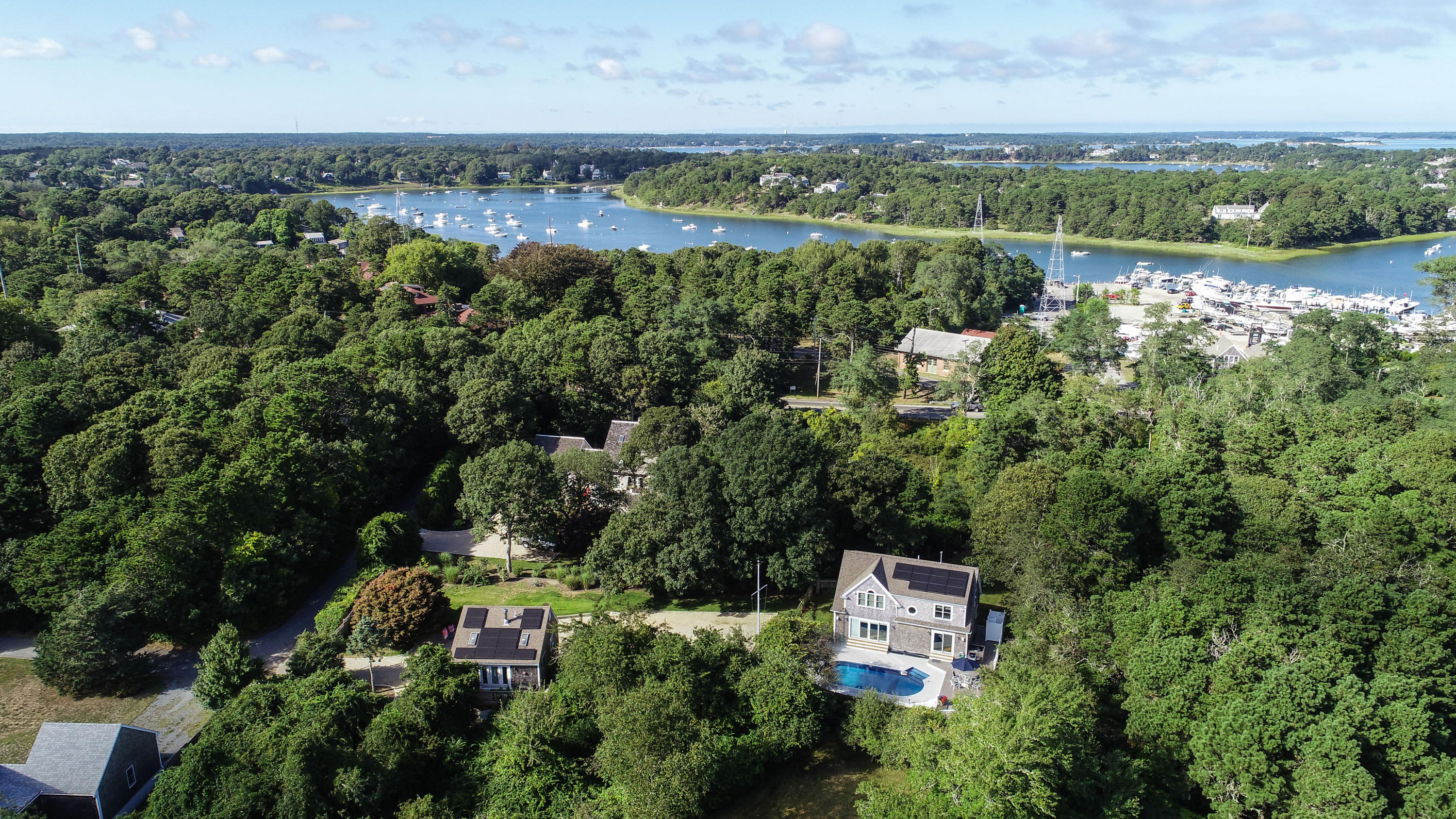 20 Lords Pond Road Chatham, MA 02650 - Photo 24 of 28 Aerial 20 Lords Pond