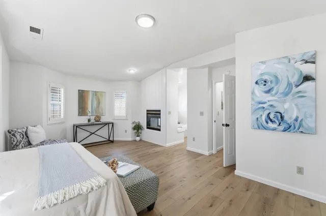 an aerial view of house outdoor space and swimming pool