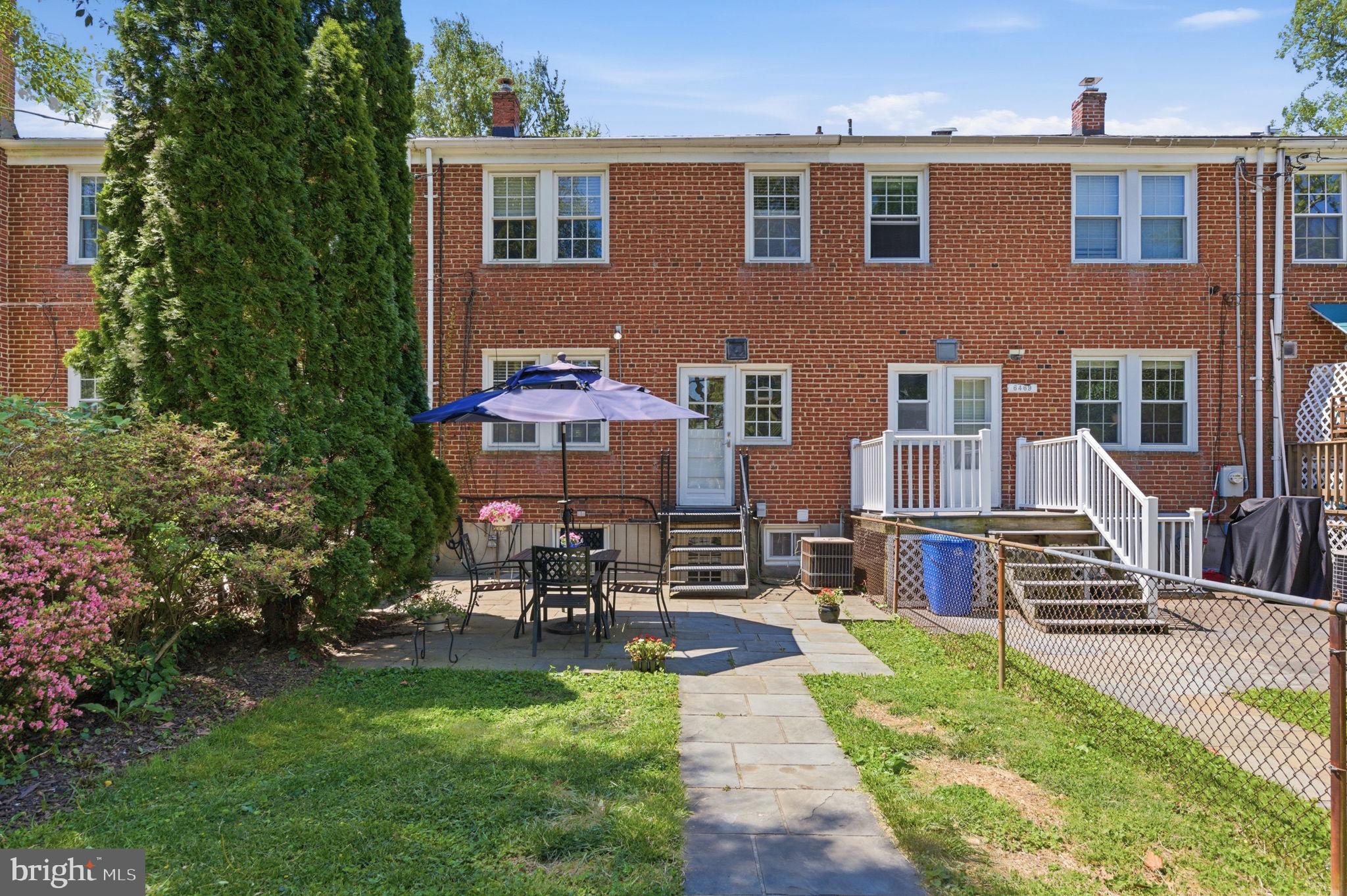 6467 Blenheim Road Baltimore, MD 21212 - Photo 39 of 61 Another view - patio