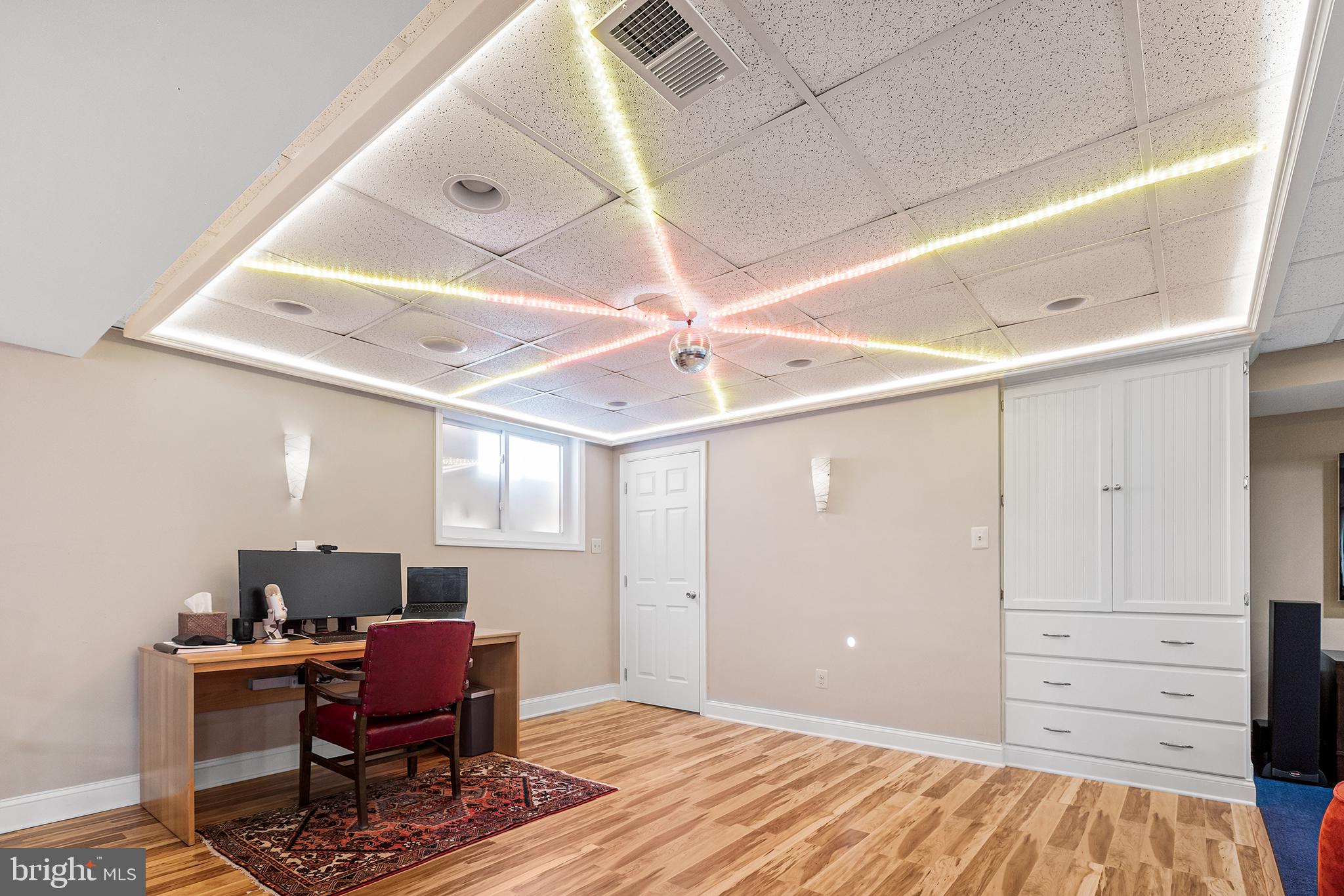 1029 Balmoral Way Ambler, PA 19002 - Photo 36 of 47 Dance floor with disco ball