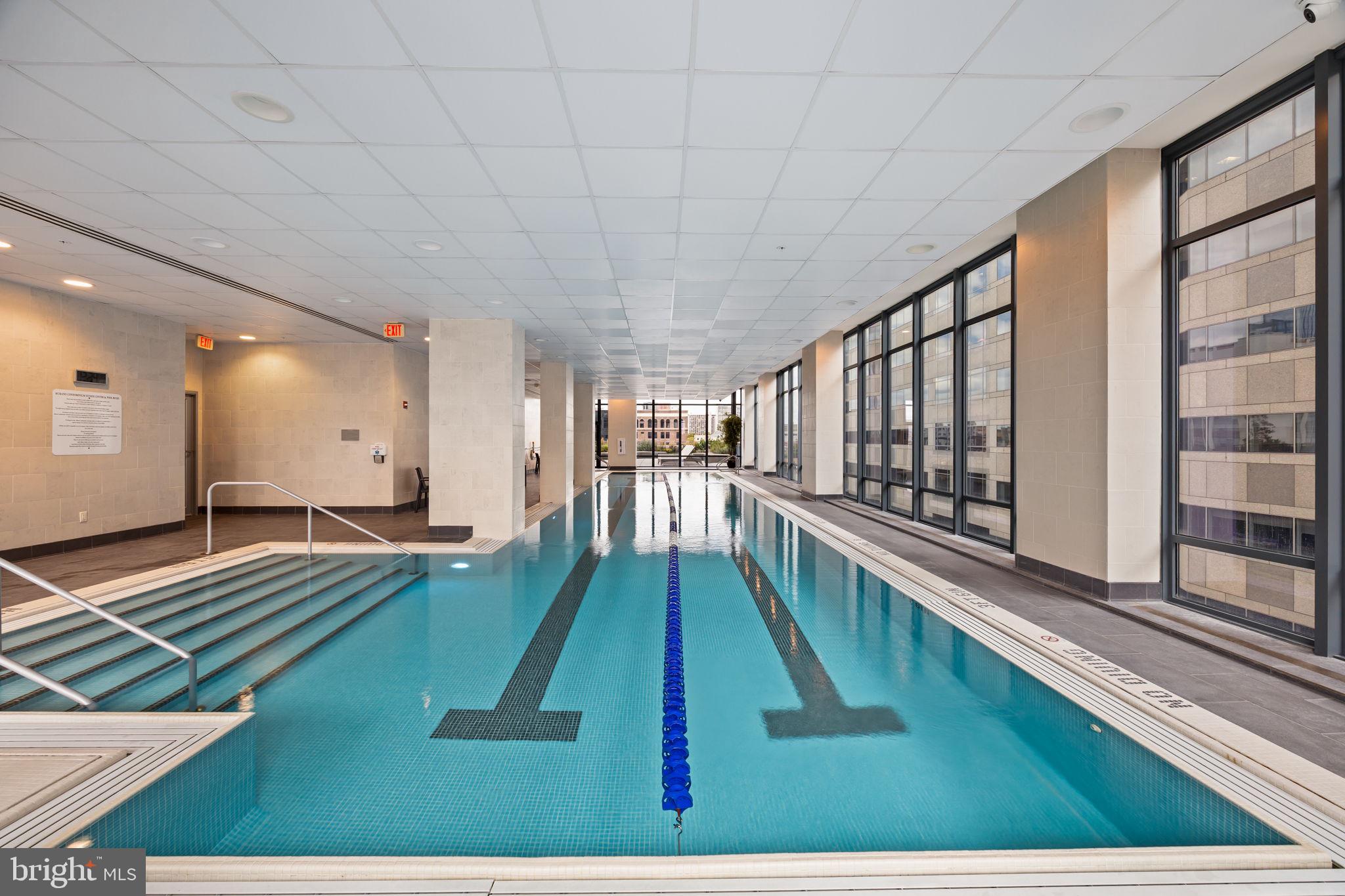 2101 Market Street, Unit 302 Philadelphia, PA 19103 - Photo 43 of 53 a view of swimming pool with seating area