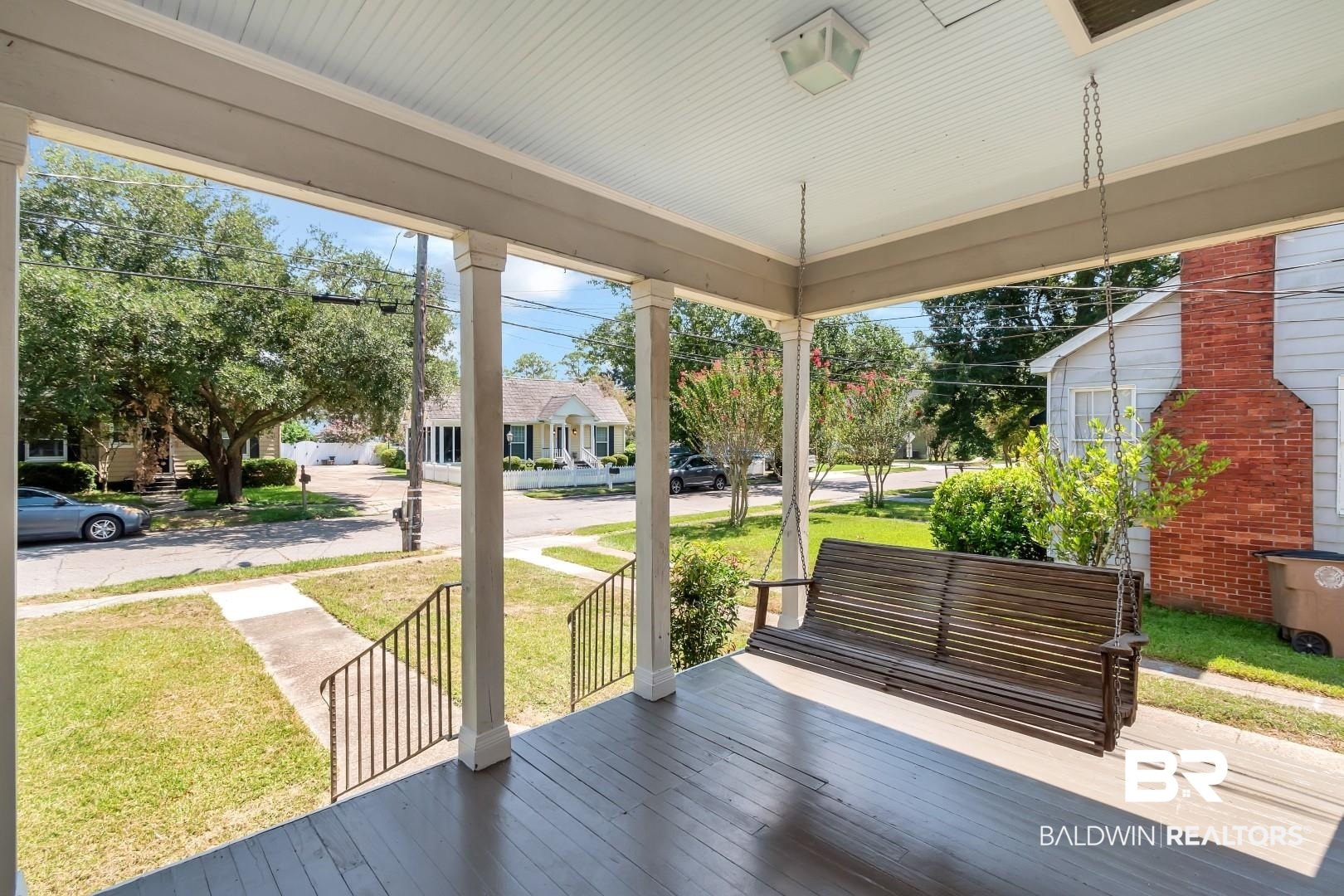 112 South Fulton Street Mobile, AL 36606 - Photo 5 of 35 Exterior space featuring a lawn and a porch