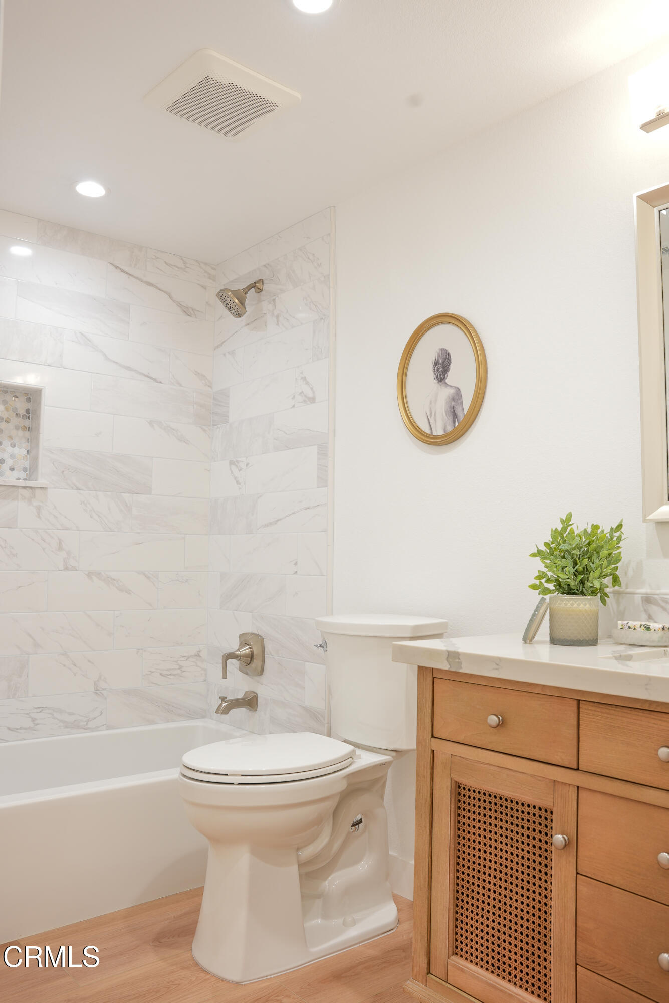 2517 Panama Drive Oxnard, CA 93035 - Photo 17 of 27 a bathroom with a sink a toilet and shower
