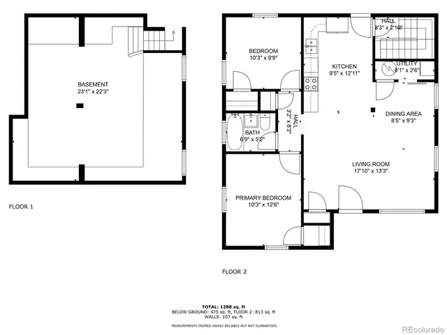 a picture of a floor plan