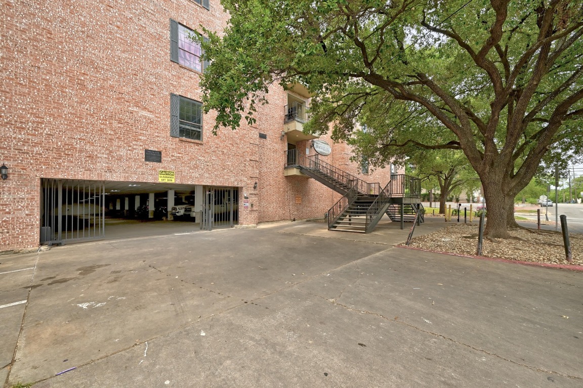 2401 Leon Street, Unit 306 Austin, TX 78705 - Photo 27 of 27 a view of a house with a outdoor space
