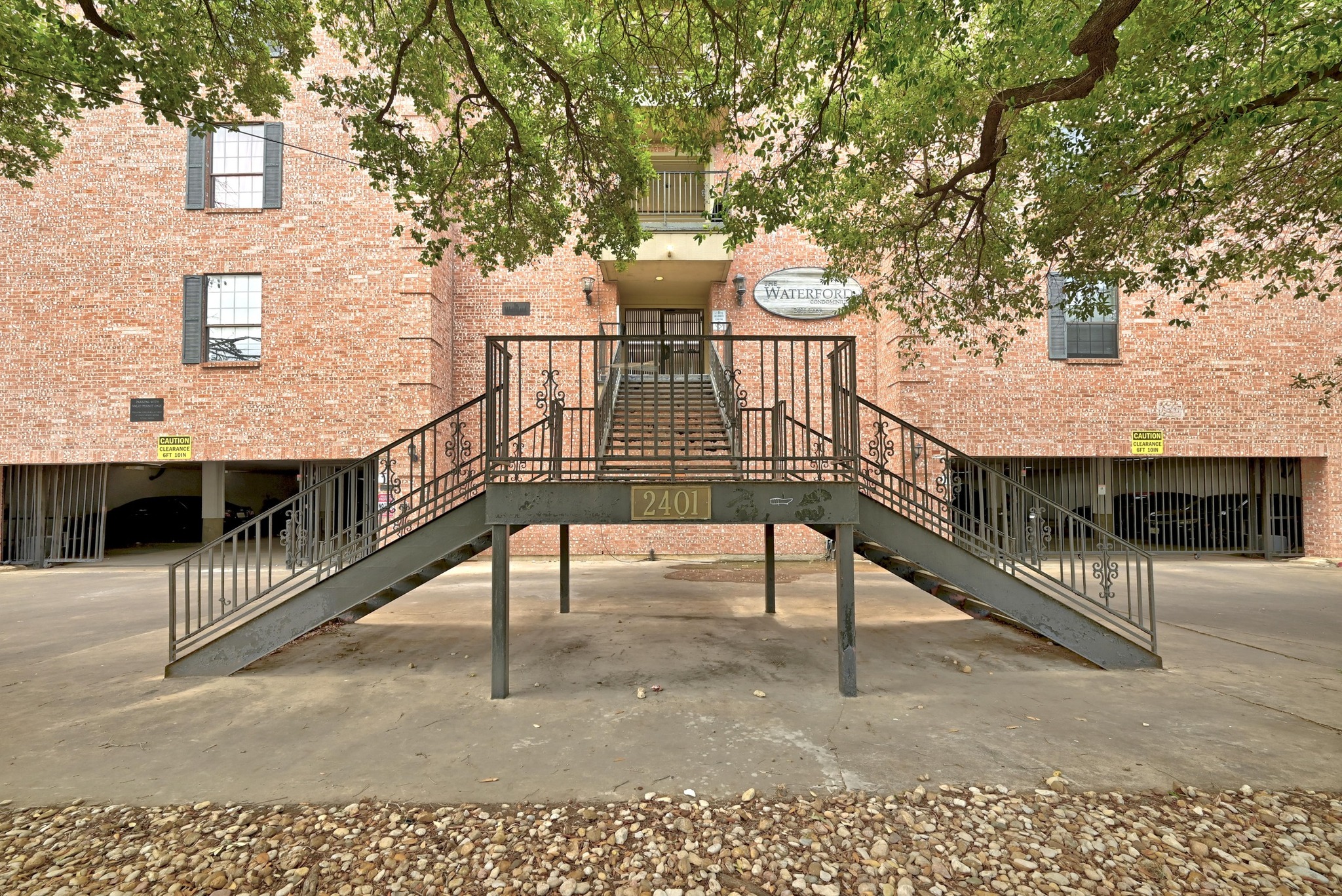 2401 Leon Street, Unit 306 Austin, TX 78705 - Photo 5 of 27 a view of a bench in a patio