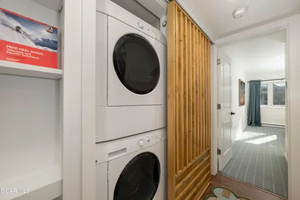 a view of walk in closet