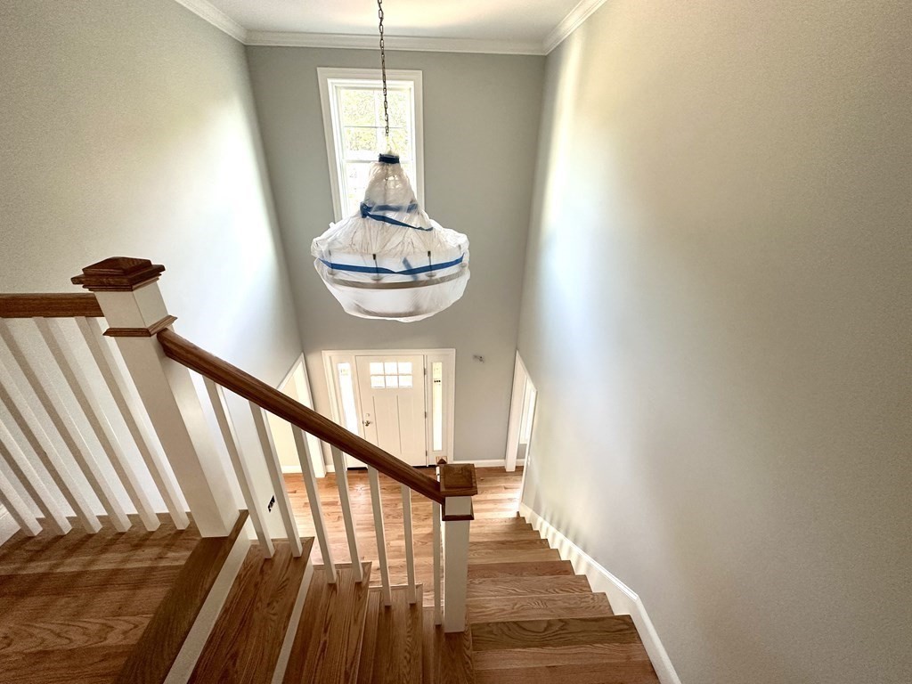 225 High Street Canton, MA 02021 - Photo 16 of 22 a view of entryway and hall with wooden floor