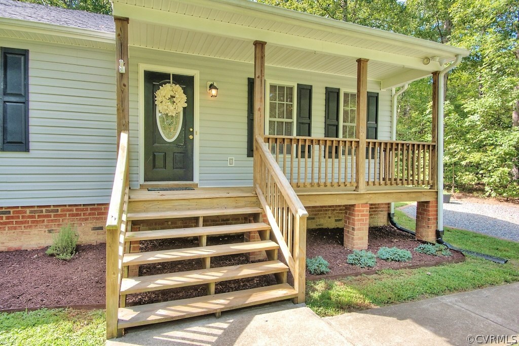 19493 Courtney Road Hanover, VA 23069 - Photo 6 of 30 The front porch is the perfect place to relax afte