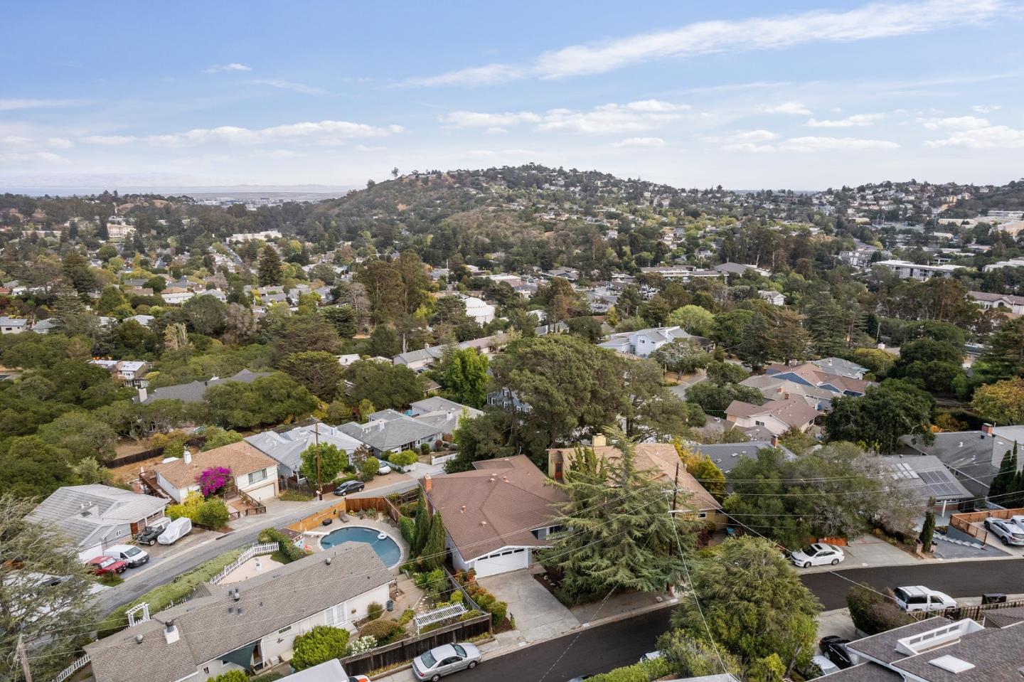 2203 Ewell Road Belmont, CA 94002 - Photo 50 of 50 an aerial view of a city